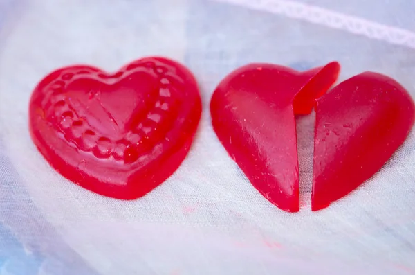 Red hearts — Stock Photo, Image