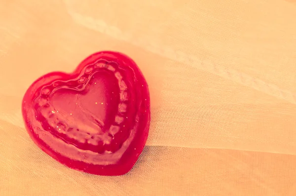 Red heart — Stock Photo, Image