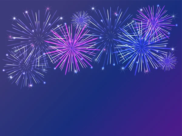 Firework background — Stock Photo, Image