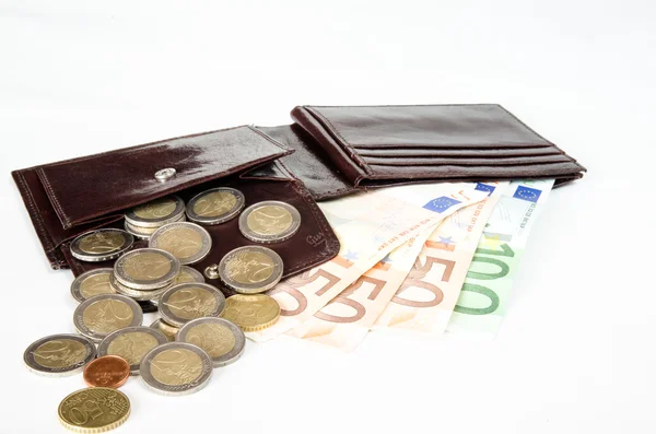 Geld en munten — Stockfoto