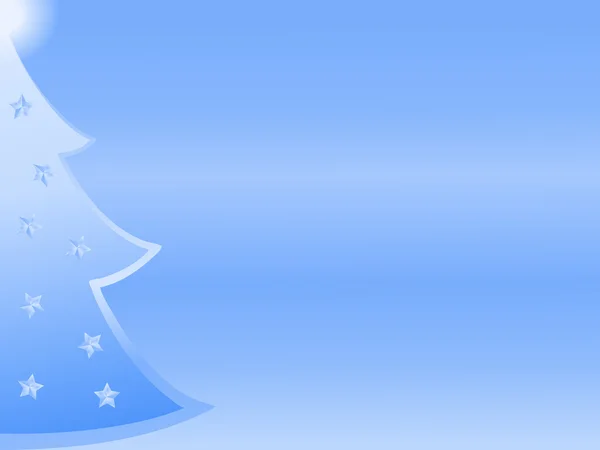 Carte de voeux sapin de Noël — Image vectorielle