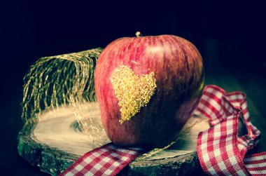 Sevgililer Günü tebrik kartı.