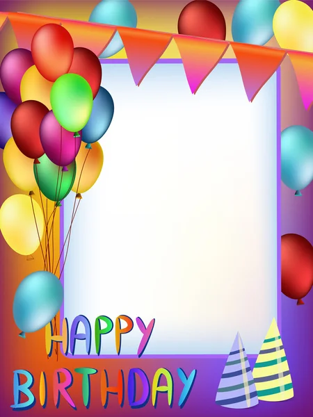 Šťastné přání k narozeninám — Stockový vektor