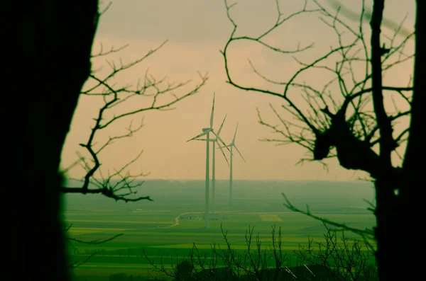 Molinos de viento — Foto de Stock