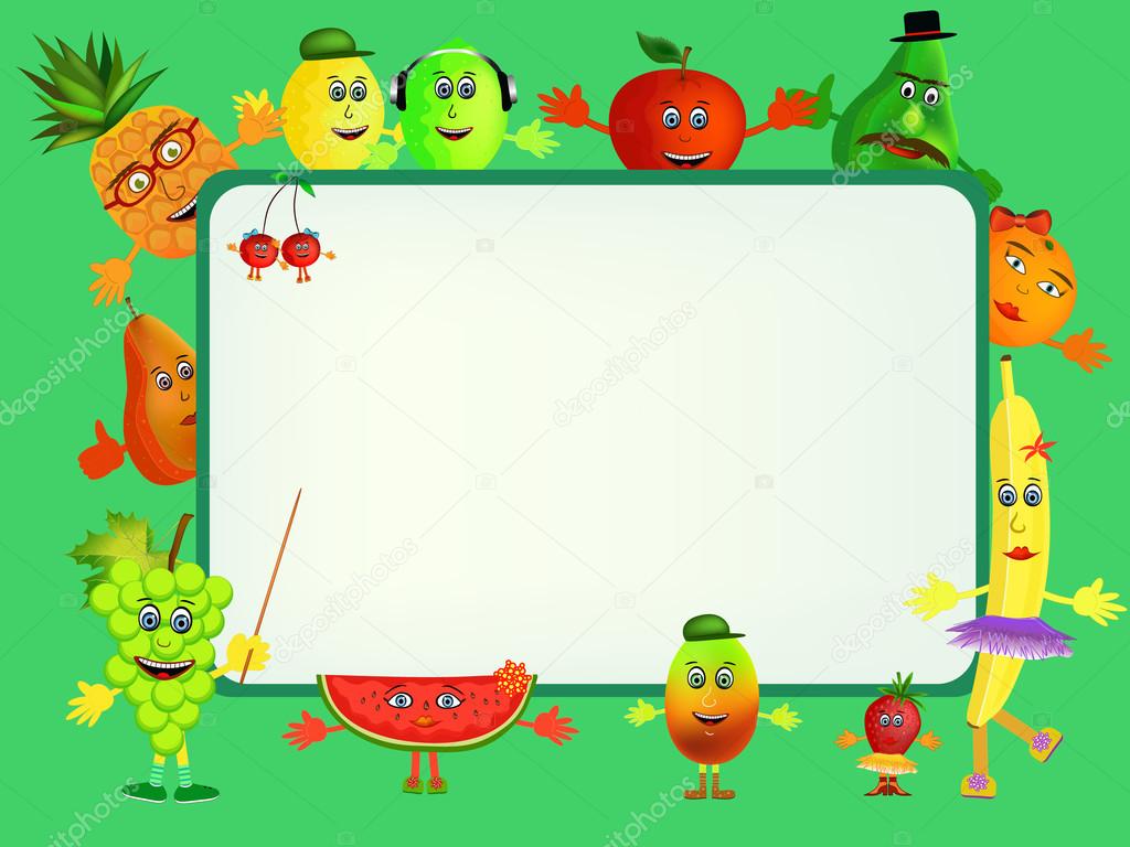 Fruit cartoon background Stock Vector Image by ©KatarinaGondova #70030573 Fruit cartoon background Stock Vector Image by ©KatarinaGondova #70030573