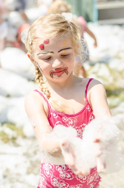 Foam party — Stock Photo, Image