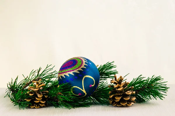 Decoración de Navidad bauble — Foto de Stock