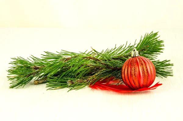 Decoración de Navidad bauble — Foto de Stock
