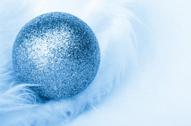 Mavi Noel dekorasyon