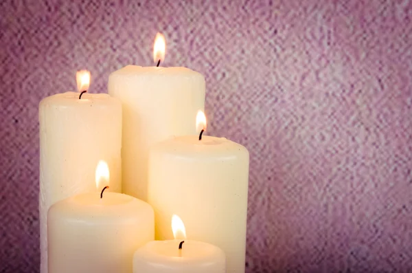 Διακόσμηση κεριών — Φωτογραφία Αρχείου