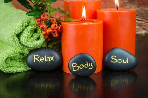 Body, soul and relax concept — Stock Photo, Image