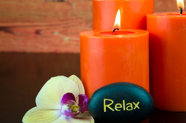 Relax spa concept still life — Stock Photo, Image