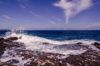 manzaralı deniz manzarası