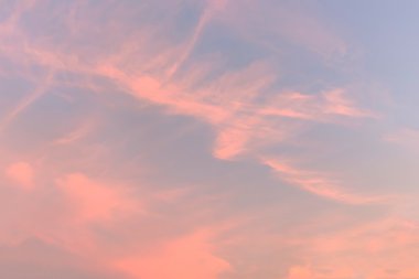 Alacakaranlık gökyüzü, renkli