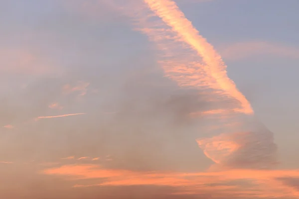 Twilight hemel, kleurrijke — Stockfoto