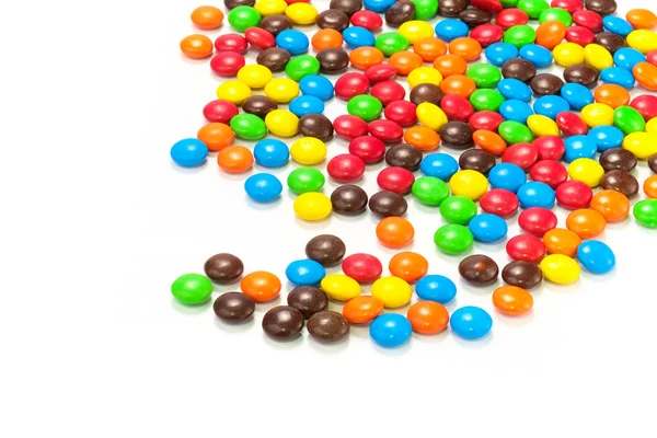 Viele bunte Bonbons — Stockfoto