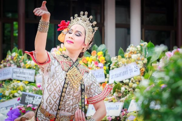 Thaise dansen begrafenis — Stockfoto