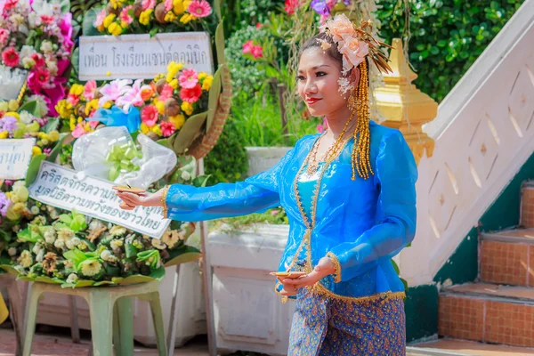 Funeral de baile tailandés — Foto de Stock