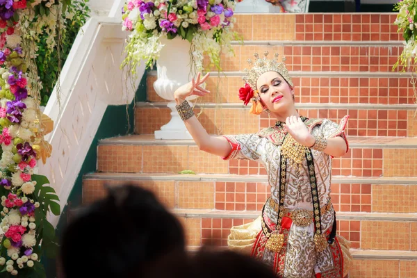 Funeral dança tailandesa — Fotografia de Stock