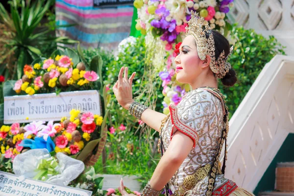 Thaise dansen begrafenis — Stockfoto