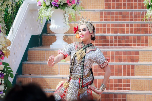 Funeral dança tailandesa — Fotografia de Stock