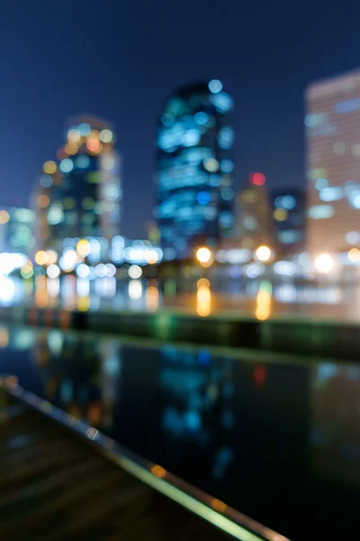 Cityscape, Blurred Photo bokeh — Stock Photo, Image