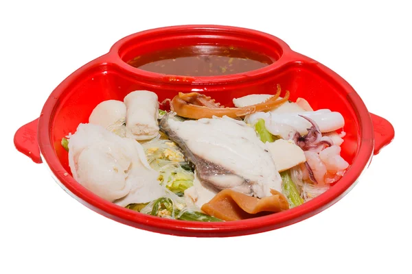 Sukiyaki im thailändischen Stil — Stockfoto