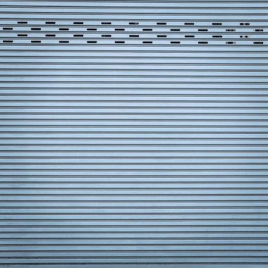 Mavi renk oluklu metal