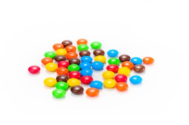 Lots of colorful candies clipart