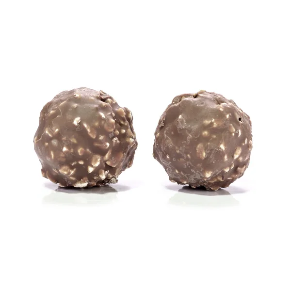 Chocolate balls or Chocolate bon bon — Stock Photo, Image