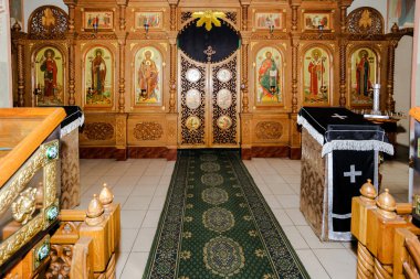 Rusya, Moskova, katedral, Paskalya 2014