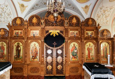 Rusya, Moskova, katedral, Paskalya 2014