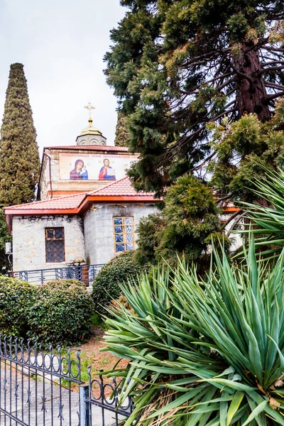 Crimea Bolshaya Yalta Nikitsky Botanical Garden April 2021 — Photo