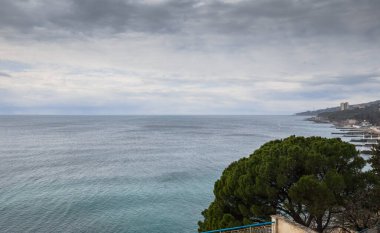 Crimea, greater Yalta, Mishor, Koreiz, health resort Dulber, April 2021