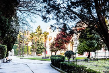 Crimea, greater Yalta, Mishor, Koreiz, health resort Dulber, April 2021