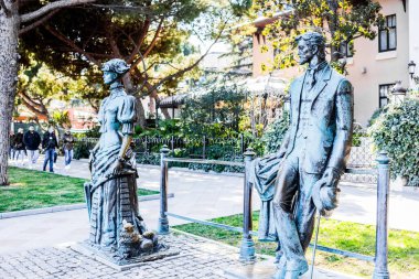 Crimea, greater Yalta, South coast, April 2021