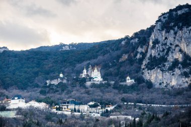 Crimea, greater Yalta, South coast, April 2021