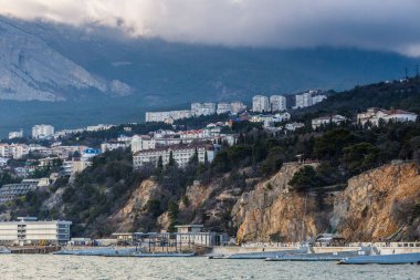 Crimea, greater Yalta, South coast, April 2021