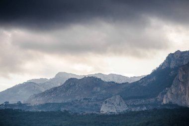 Crimea, greater Yalta, South coast, April 2021