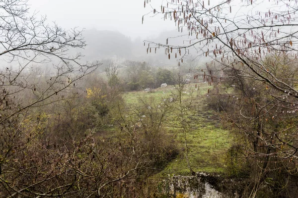 Crimea Chufut Kale Bakhchisarai Assumption Monastery April 2021 — Fotografia de Stock