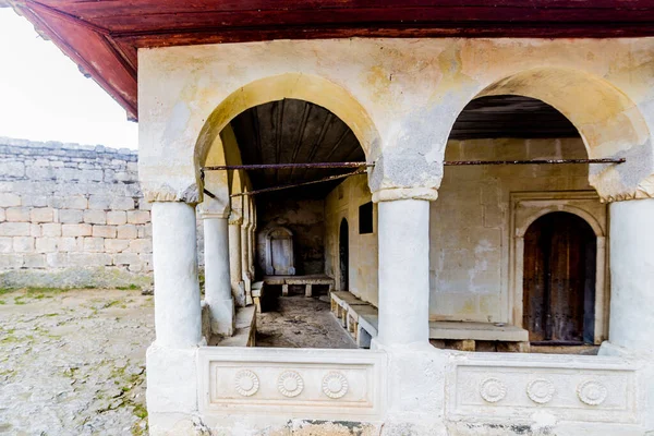 Crimea Chufut Kale Bakhchisarai Assumption Monastery April 2021 — Stock Photo, Image