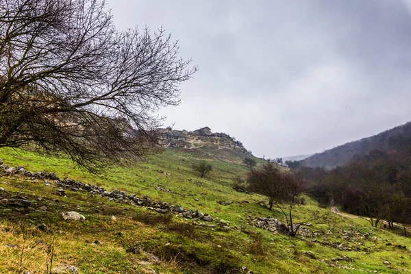 Crimea Chufut Kale Bakhchisarai Assumption Monastery April 2021 — Stock fotografie