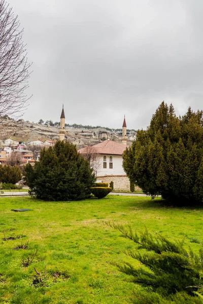 Crimea Chufut Kale Bakhchisarai Assumption Monastery April 2021 — Stock Photo, Image