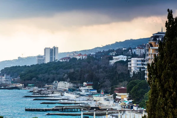 Crimea Greater Yalta Mishor Koreiz Health Resort Dulber April 2021 — ストック写真