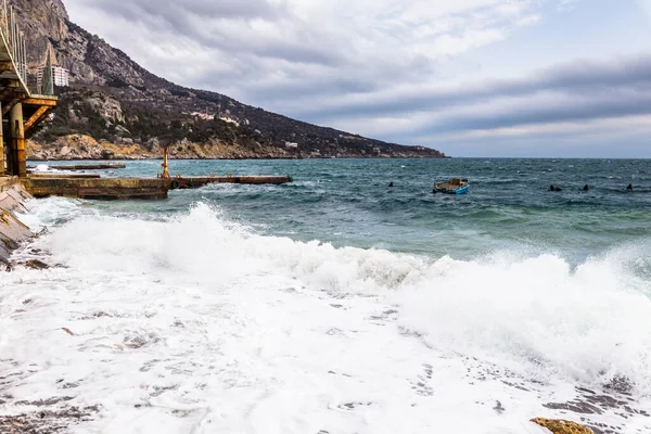 Crimea Greater Yalta Laspi April 2021 — Φωτογραφία Αρχείου