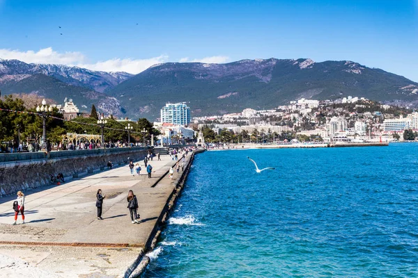 Crimea Greater Yalta South Coast April 2021 — Stock fotografie