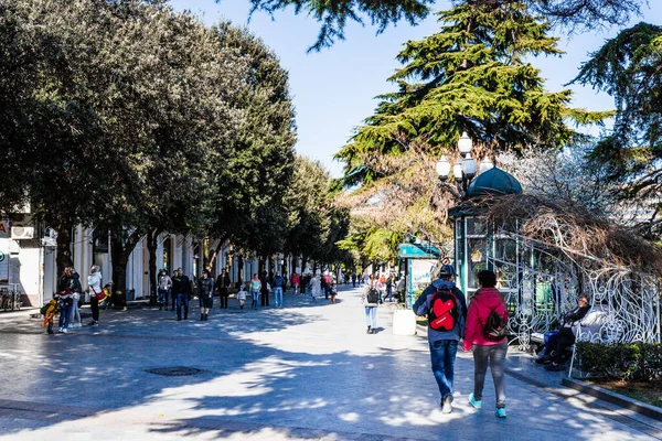 Crimea Greater Yalta South Coast April 2021 — Fotografia de Stock