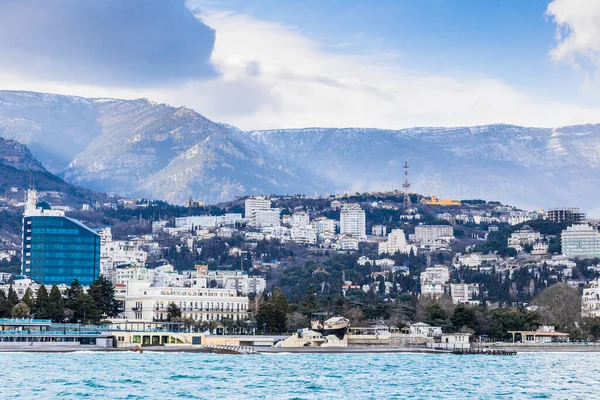 Crimea Greater Yalta South Coast April 2021 — 图库照片