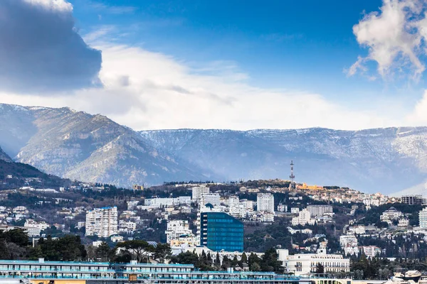 Crimea Greater Yalta South Coast April 2021 — Stockfoto