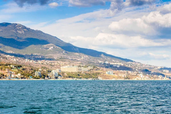 Crimea Greater Yalta South Coast April 2021 — Stockfoto